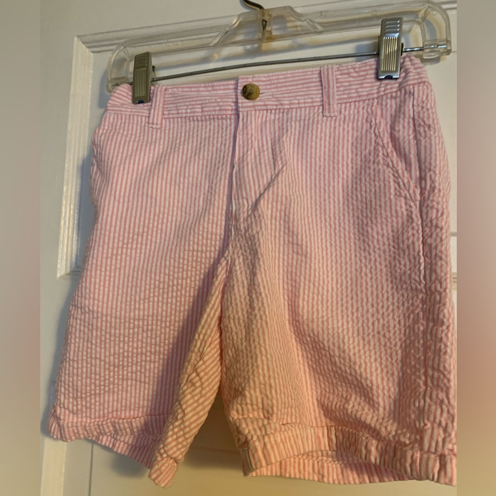 Janie and Jack Seersucker Sz 7 Shorts
